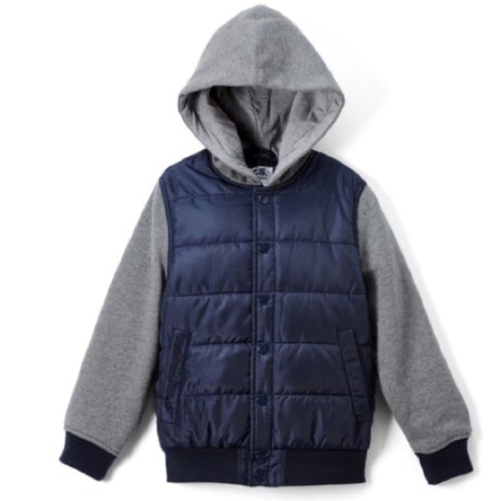 Boys P.S. from Aeropostale Water-Resistant Puffer Jacket, Sz. 10